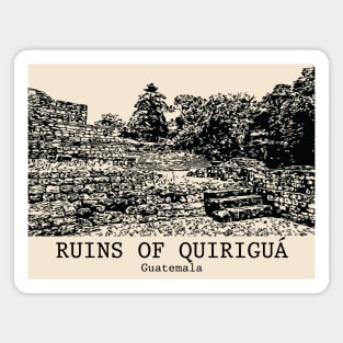 Ruins of Quirigua - Guatemala Magnet